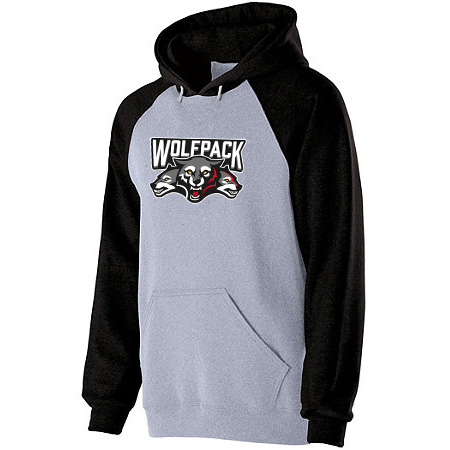 Wolf Pack Hockey Adult Banner Hoodie - Image 15