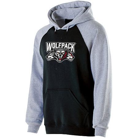 Wolf Pack Hockey Adult Banner Hoodie - Image 7