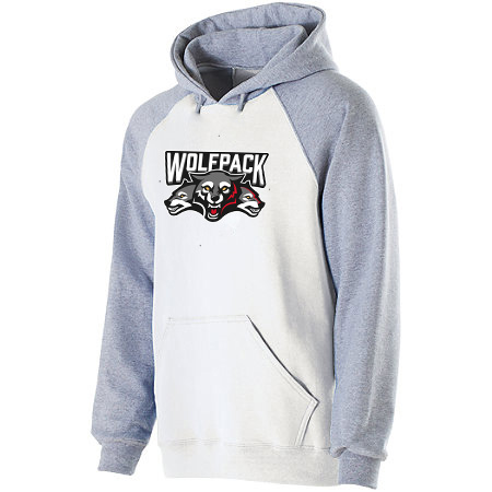 Wolf Pack Hockey Adult Banner Hoodie - Image 14