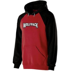 Alternative view of Wolf Pack Hockey Youth Banner Hoodie