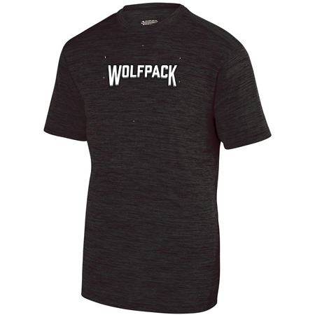 Wolf Pack Hockey Youth YOUTH SHADOW TONAL HEATHER TRAINING TEE - Image 9