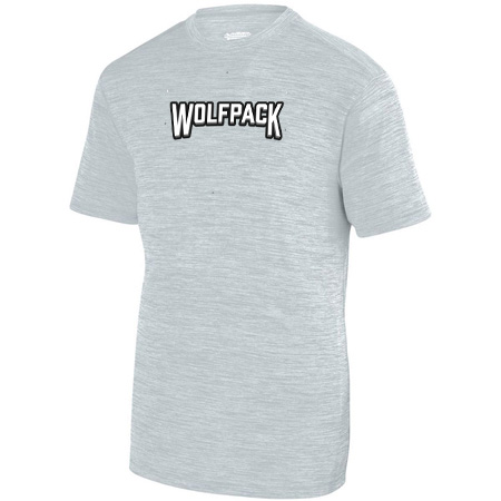 Wolf Pack Hockey Youth YOUTH SHADOW TONAL HEATHER TRAINING TEE - Image 4