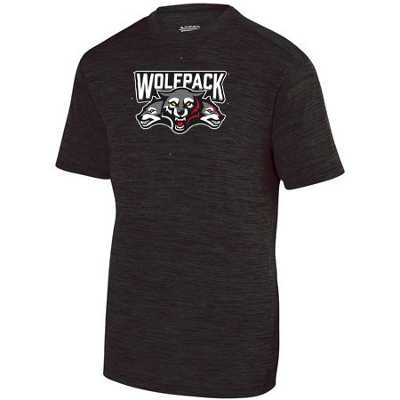 Wolf Pack Hockey Youth YOUTH SHADOW TONAL HEATHER TRAINING TEE - Image 5