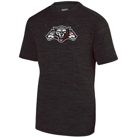 Wolf Pack Hockey Youth YOUTH SHADOW TONAL HEATHER TRAINING TEE - Image 8