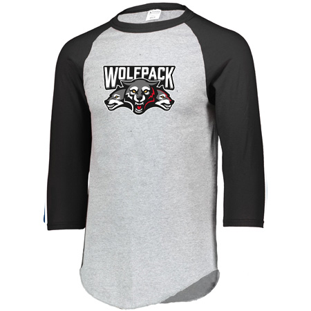 Wolf Pack Hockey Youth YOUTH BASEBALL JERSEY 2.0 - Image 8