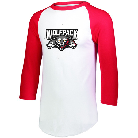 Wolf Pack Hockey Youth YOUTH BASEBALL JERSEY 2.0 - Image 6