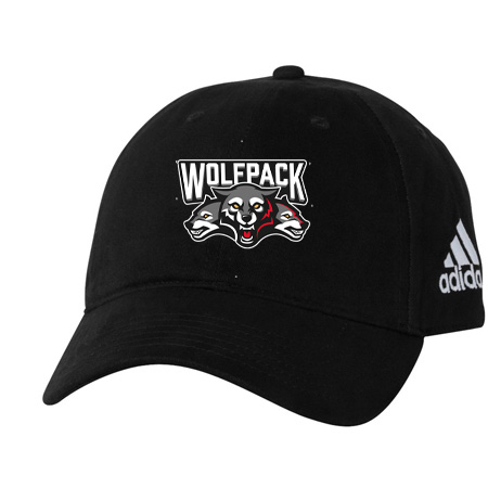 Wolf Pack Hockey Adidas Sustainable Organic Relaxed Cap - Image 5