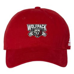 Alternative view of Wolf Pack Hockey Adidas Sustainable Organic Relaxed Cap