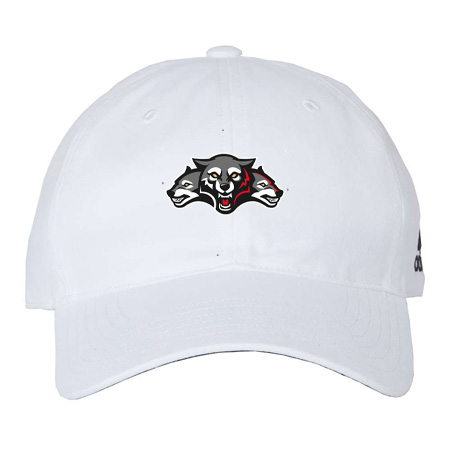 Wolf Pack Hockey Adidas Sustainable Organic Relaxed Cap - Image 6
