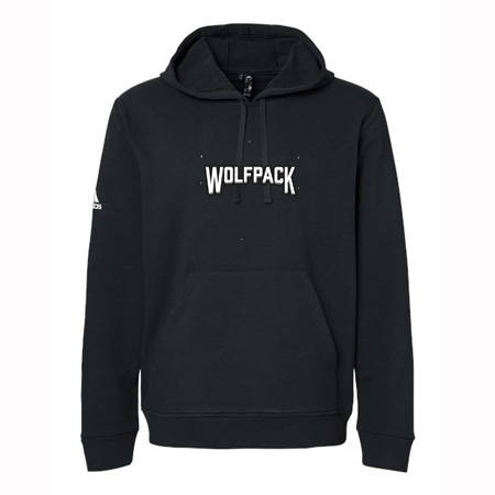 Wolf Pack Hockey Adidas Fleece Hoodie - Image 4