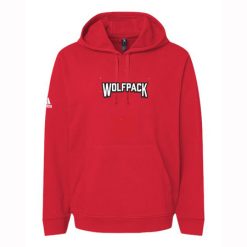 Alternative view of Wolf Pack Hockey Adidas Fleece Hoodie