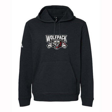 Wolf Pack Hockey Adidas Fleece Hoodie - Image 6