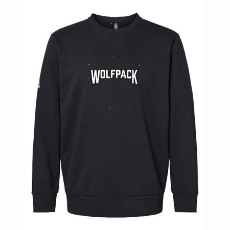 Wolf Pack Hockey Adidas Fleece Crewneck Sweatshirt - Image 8