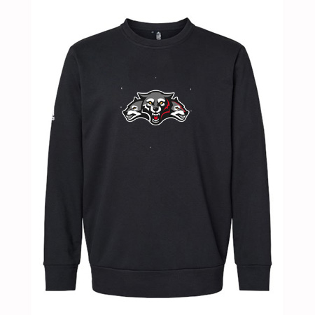 Wolf Pack Hockey Adidas Fleece Crewneck Sweatshirt - Image 6