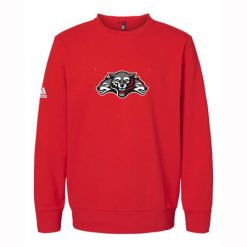 Wolf Pack Hockey Adidas Fleece Crewneck Sweatshirt