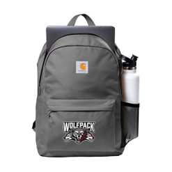 Alternative view of Wolf Pack Hockey Carhartt® Canvas Backpack