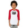 Wolf Pack Hockey Youth Youth 3/4 Sleeve Baseball Tee