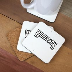 Wolf Pack Hockey Coasters