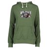 Wolf Pack Hockey Ladies Ladies Light Funnel Neck Hoodie