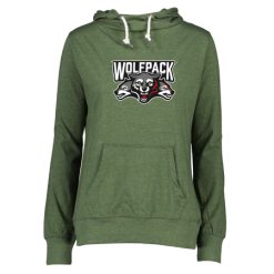 Wolf Pack Hockey Ladies Ladies Light Funnel Neck Hoodie