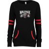 Wolf Pack Hockey Ladies Varsity Fleece Crew Neck Pullover