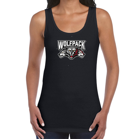 Wolf Pack Hockey Ladies Soft Style Tank Top - Image 5