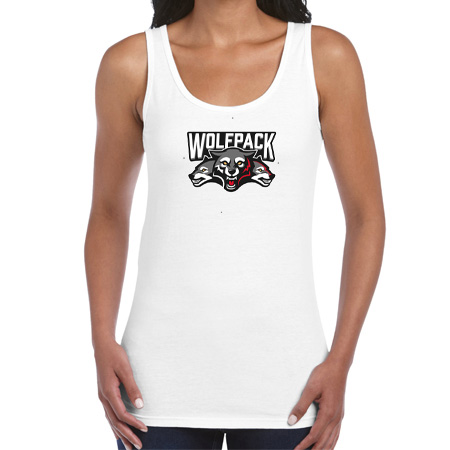 Wolf Pack Hockey Ladies Soft Style Tank Top - Image 8