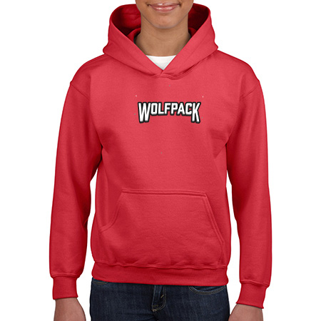 Wolf Pack Hockey Youth Heavy Blend™ Youth Hooded Sweatshirt - Image 2