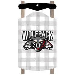 Wolf Pack Hockey Sled Ornament