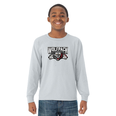 Wolf Pack Hockey Youth DRI-POWER Youth Long Sleeve T-Shirt - Image 2