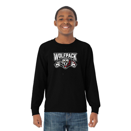 Wolf Pack Hockey Youth DRI-POWER Youth Long Sleeve T-Shirt - Image 4