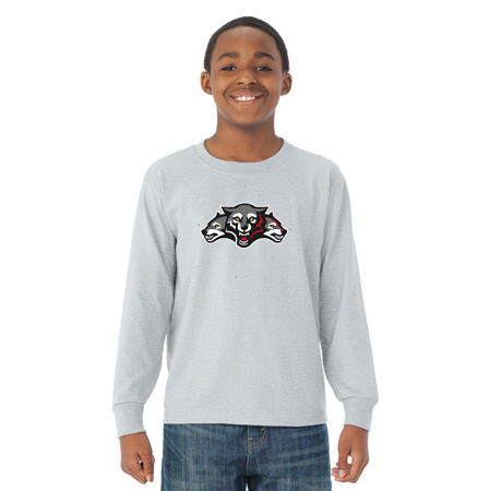 Wolf Pack Hockey Youth DRI-POWER Youth Long Sleeve T-Shirt - Image 12