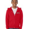 Wolf Pack Hockey Youth Youth Full Zip Hoodie