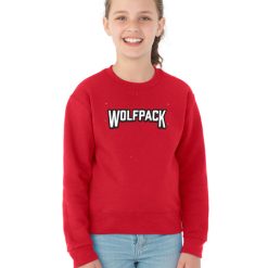 Alternative view of Wolf Pack Hockey Youth Youth Crew Sweatshirt