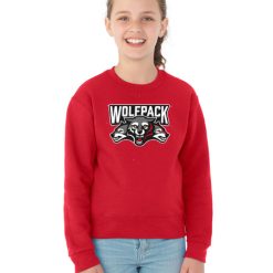 Wolf Pack Hockey Youth Youth Crew Sweatshirt
