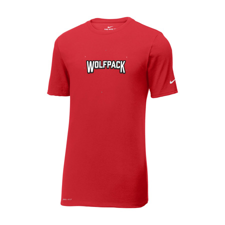 Wolf Pack Hockey Nike Dri-FIT Cotton/Poly Tee