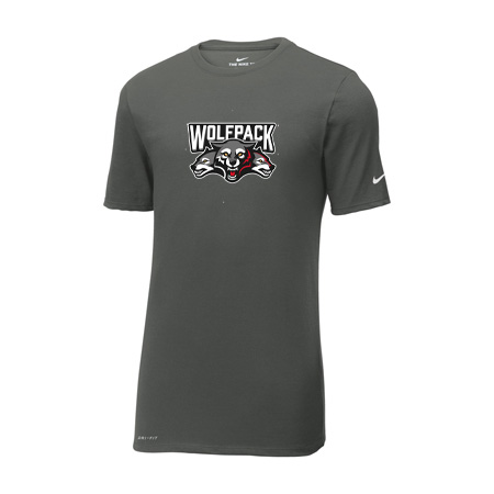 Wolf Pack Hockey Nike Dri-FIT Cotton/Poly Tee - Image 13