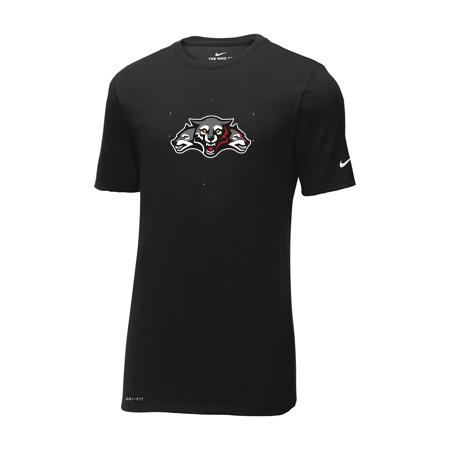 Wolf Pack Hockey Nike Dri-FIT Cotton/Poly Tee - Image 15