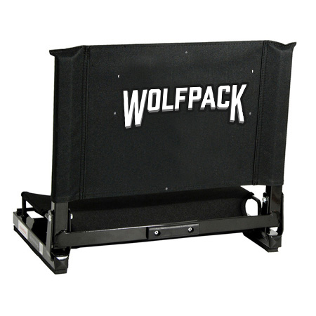 Wolf Pack Hockey The Stadium Chair Standard Bleacher Chair - Image 6