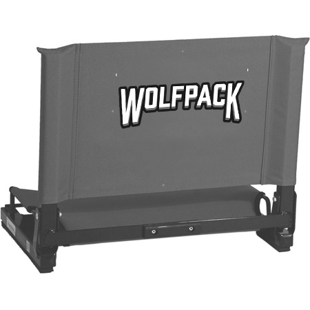 Wolf Pack Hockey The Stadium Chair Standard Bleacher Chair - Image 5