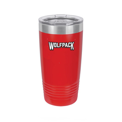 Wolf Pack Hockey 22oz Stainless Steel Tumbler - Image 3