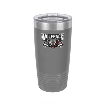 Wolf Pack Hockey 22oz Stainless Steel Tumbler - Image 7