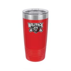 Alternative view of Wolf Pack Hockey 22oz Stainless Steel Tumbler