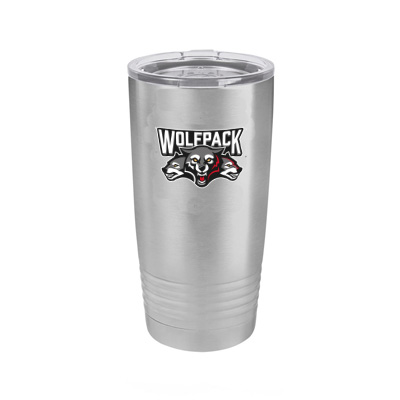 Wolf Pack Hockey 22oz Stainless Steel Tumbler - Image 5