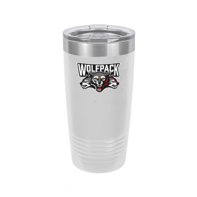 Wolf Pack Hockey 22oz Stainless Steel Tumbler - Image 6