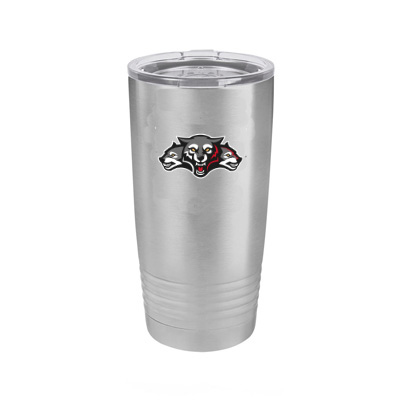 Wolf Pack Hockey 22oz Stainless Steel Tumbler - Image 11