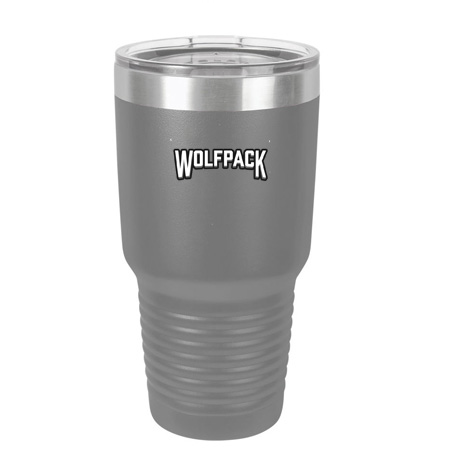 Wolf Pack Hockey 32oz Stainless Steel Tumbler - Image 10