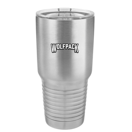 Wolf Pack Hockey 32oz Stainless Steel Tumbler - Image 6