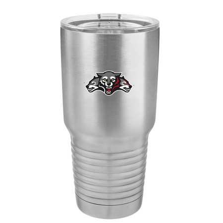 Wolf Pack Hockey 32oz Stainless Steel Tumbler - Image 5