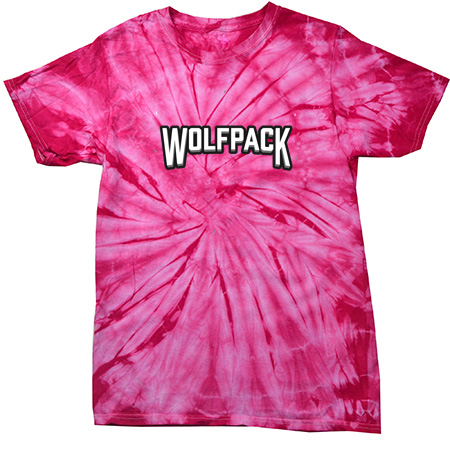 Wolf Pack Hockey Youth Youth Spider Tie Dye T-Shirt - Image 4